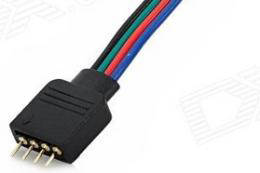 Conector Frontal Solda P/ Fita LED 10MM RGB